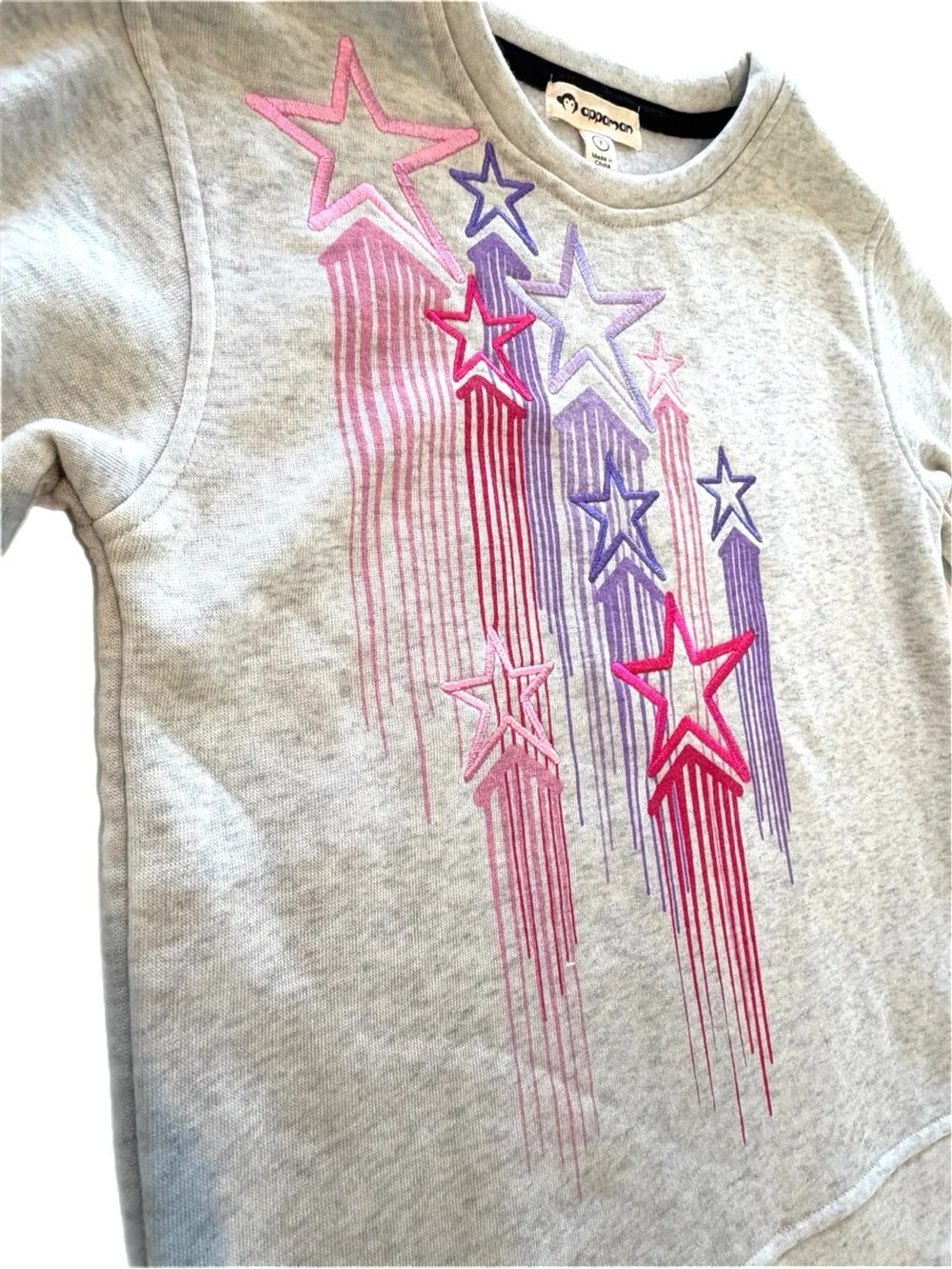 Appaman Kids Loungewear Sweatshirt Pants Legging Set Stars and Checkerboard